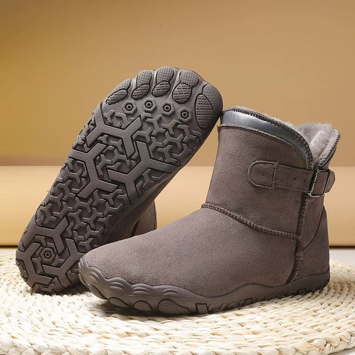 Ankle Boots Women Choose for Winter Comfort in Graphite Grey