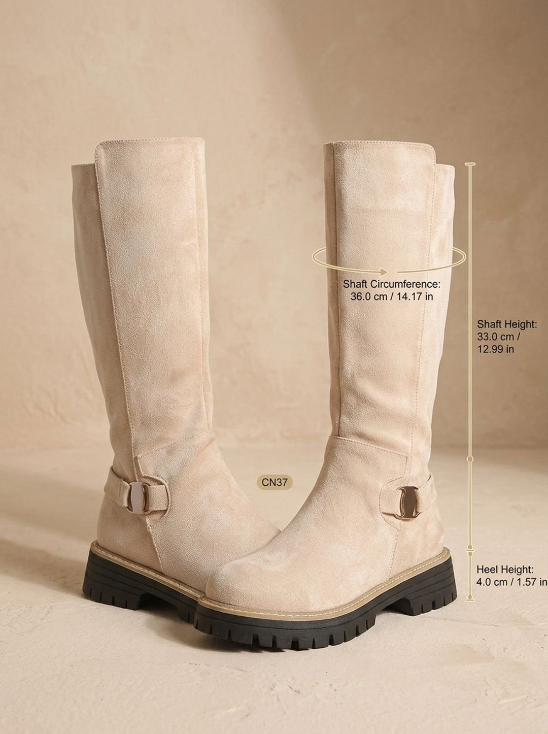 Black Knee High Boots for Casual Professional Wear (11)