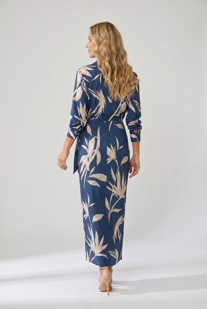Effortless Wedding Guest Dress Maxi Wrap (4)