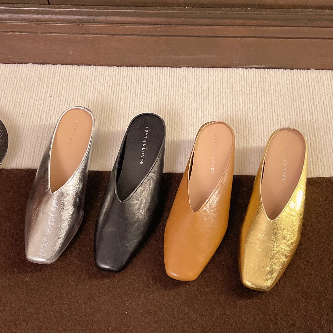 Lightweight Women's Ballet Flats in Vegan Leather (12)