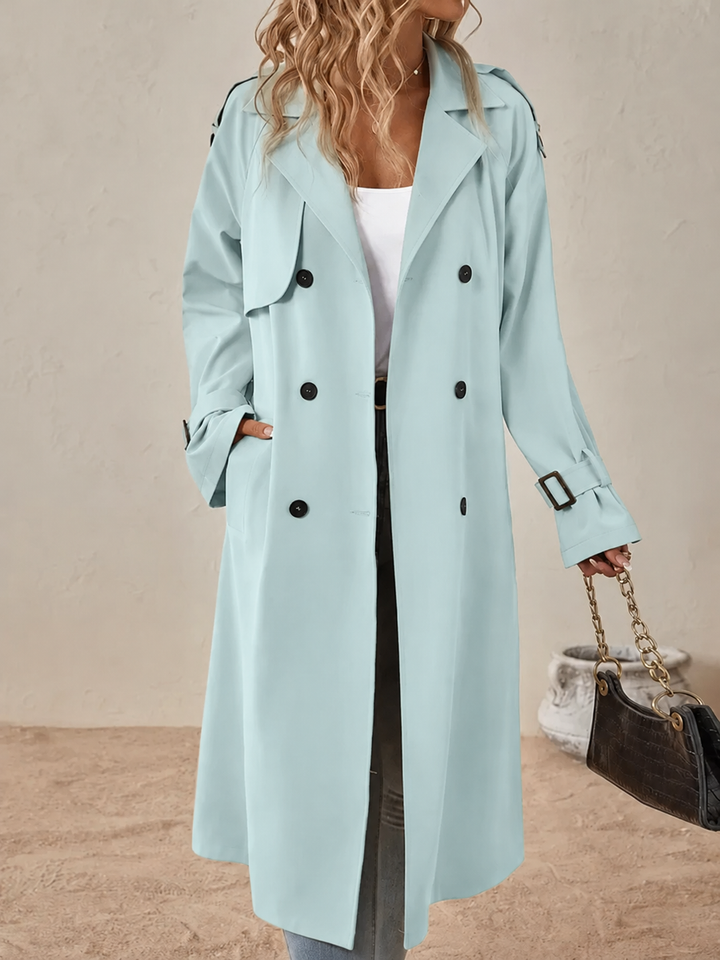 Tailored Women's Trench Coat for Professional Commute (3)
