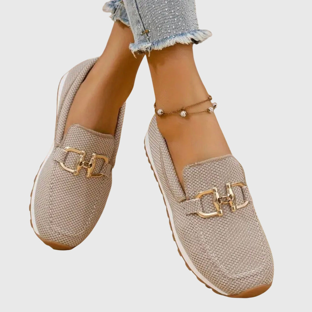 Women's Ballet Flat Loafer Slip-On (6)