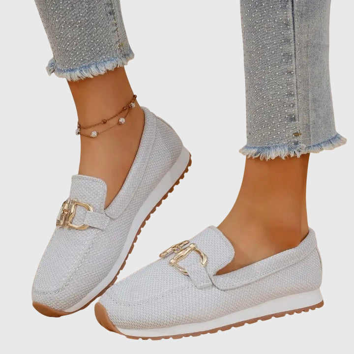 Women's Ballet Flat Loafer Slip-On (8)