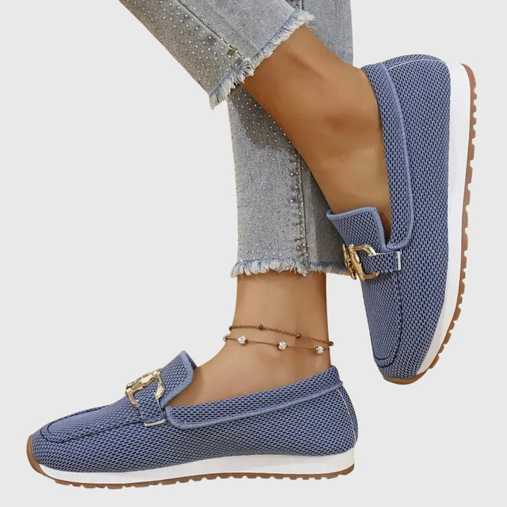 Women's Ballet Flat Loafer Slip-On (9)