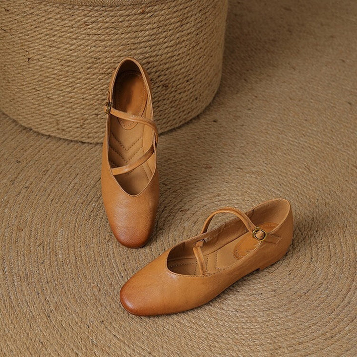 Women's Ballet Flats in Premium Leather (3)