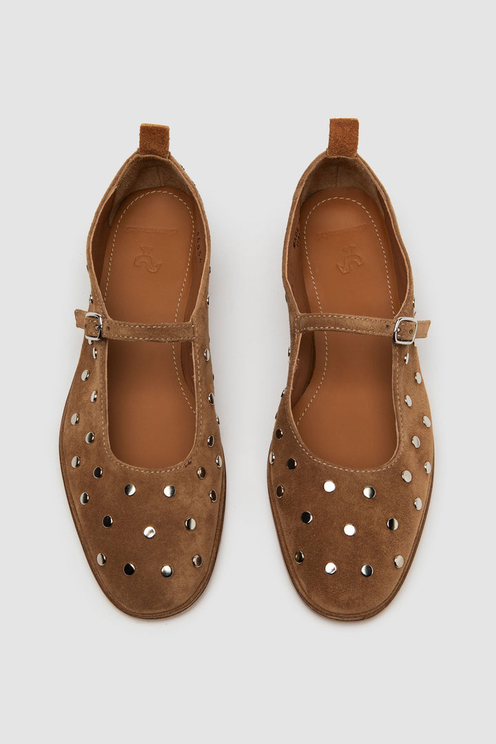 Women's Ballet Flats in Suede for Everyday (2)