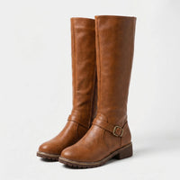 Ruby | Women's Black Knee High Boots for Work