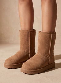 Rosie | Women's Black Sherpa-Lined Knee-High Boots for Winter
