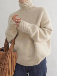 Olivia | Women's Chunky Turtleneck Jumper Dress
