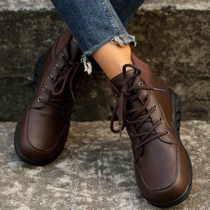 Women's Everyday Lace-Up Ankle Boots (5)