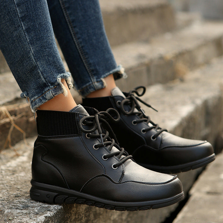 Women's Everyday Lace-Up Ankle Boots (6)