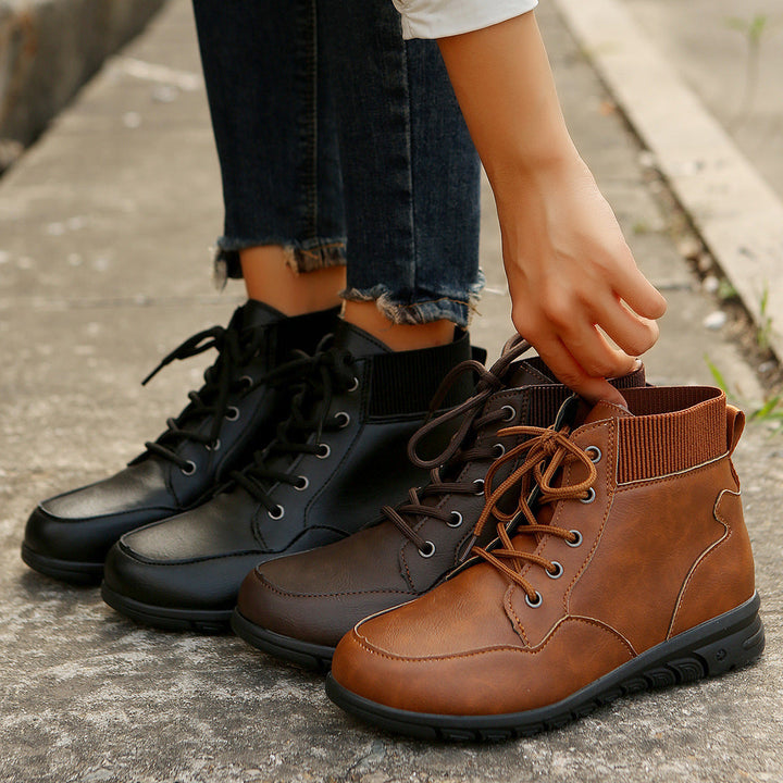 Women's Everyday Lace-Up Ankle Boots (7)