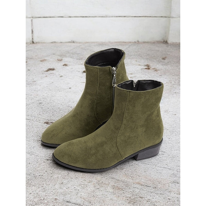 Women's Knee High Boots with Block Heel (11)