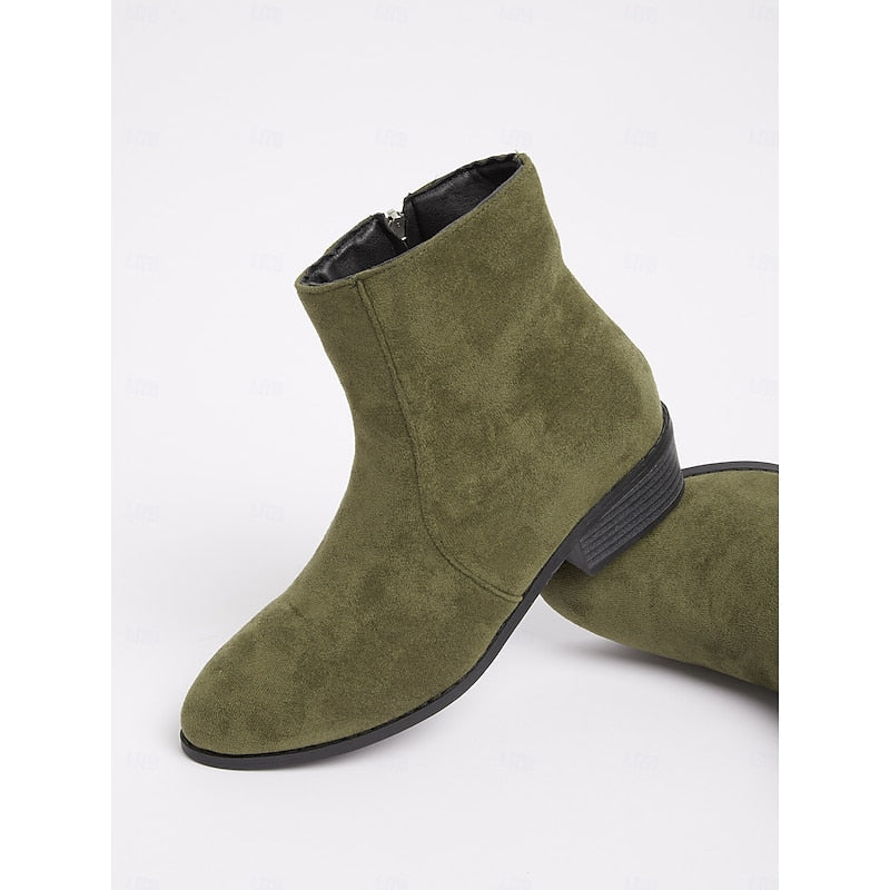 Women's Knee High Boots with Block Heel (12)