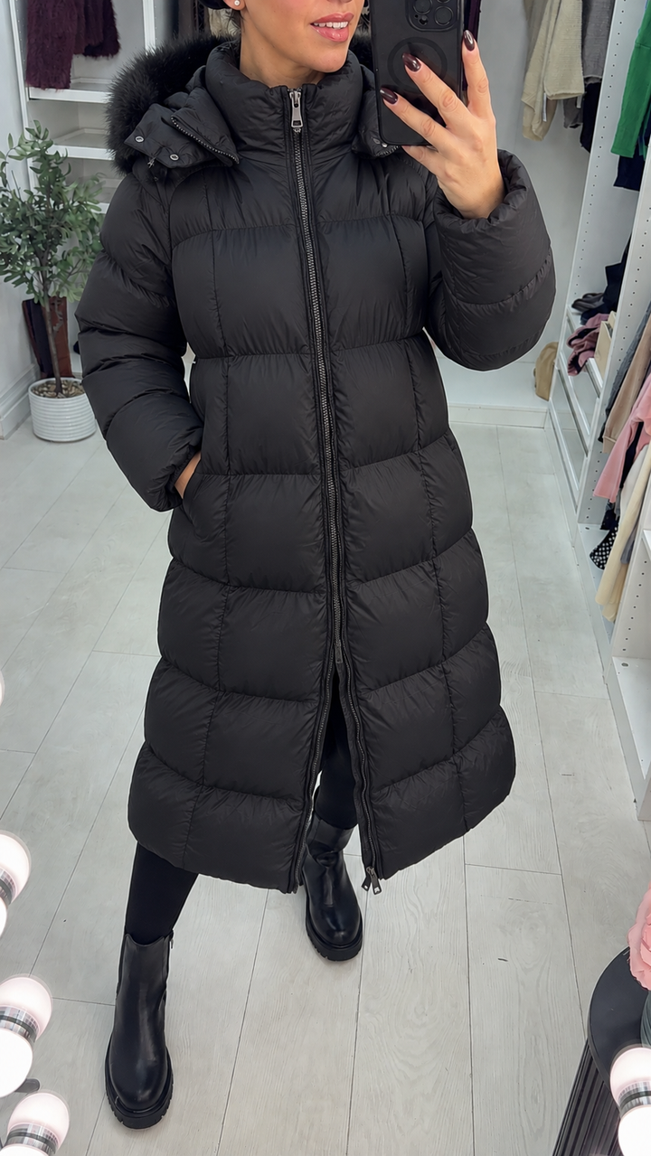 Women's Padded Winter Trench Coat (6)