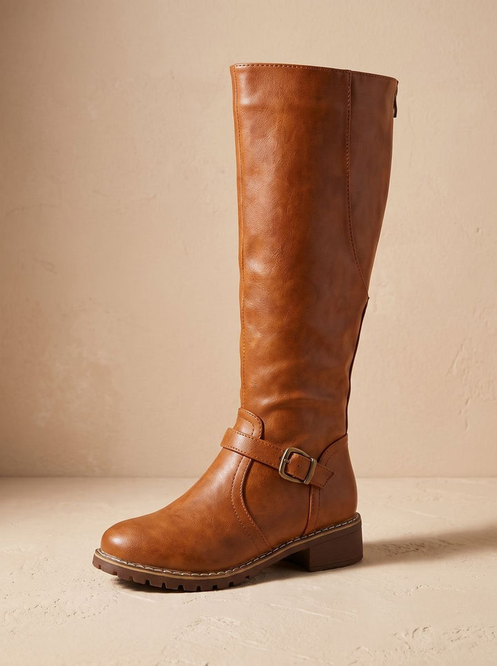 Women's Polished Knee High Boots for Fall (2)