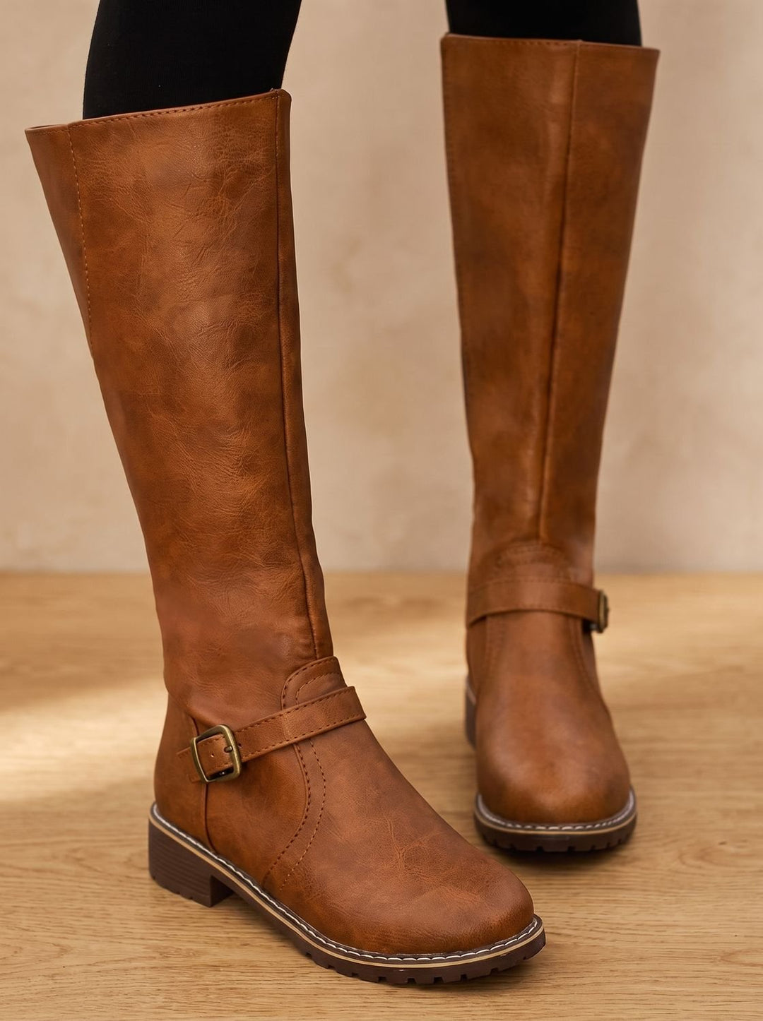 Women's Polished Knee High Boots for Fall (3)