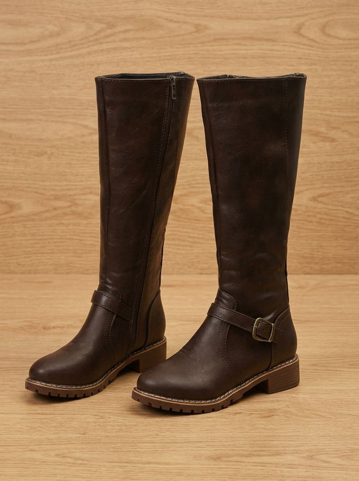 Women's Polished Knee High Boots for Fall (6)