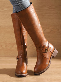 Sophia | Women's Polished Knee High Boots for Fall