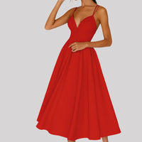 Erin | Women's Refined Midi Wedding Guest Dress