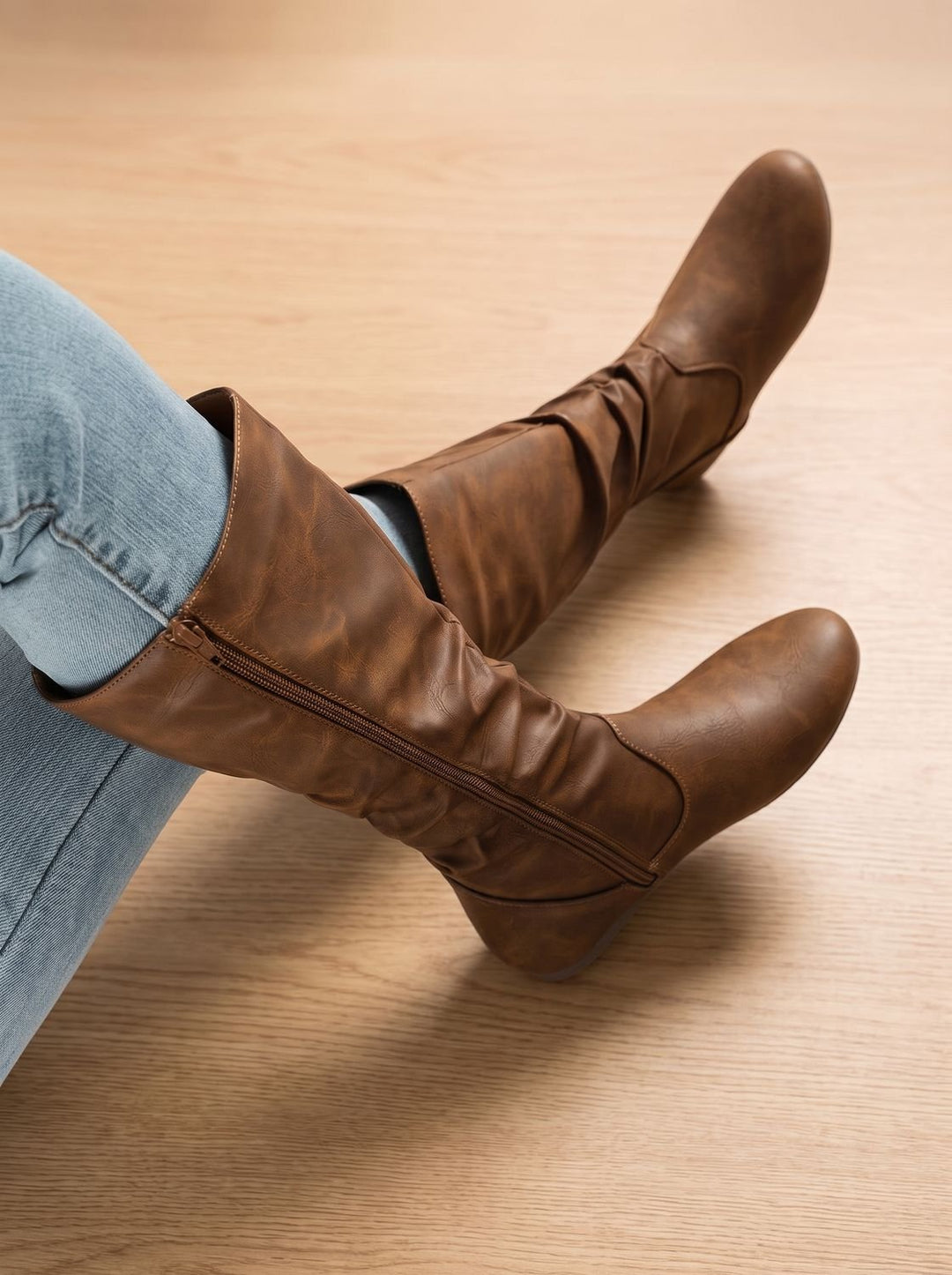 Women's Relaxed Casual Knee High Boots (2)