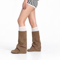 Olivia | Women's Slouchy Leather Knee High Boots
