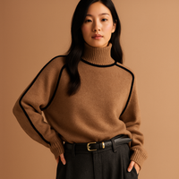 Ruby | Women's Turtleneck Jumper Dress for Cold Weather