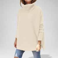 Sophia | Women's Winter Oversized Turtleneck Jumper Dress